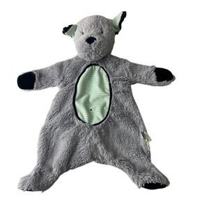 Douglas Baby Gray Navy Striped Puppy Dog Shlumpies Lovey Security Blanket